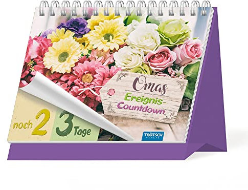 Trötsch Event-Countdown Omas Ereignis-Countdown: Countdown-Kalender Aufstellkalender Tischkalender
