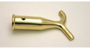 25mm Polished Brass Sash Pole Hook