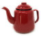Falcon Housewares 69614 Red Enamel Tea Pot with Handle and Lid