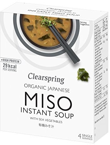 Clearspring | Instant Miso Soup and Sea Veg | 12 x 4x10g