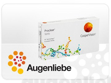 Cooper Vision Proclear Toric (6 Stk.) (Dioptrien: +04.50 / Radius: 8.4 / Achse: 10 / Cylinder: -1.25 / Durchmesser: 14.4)