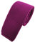 TigerTie - schmale Strickkrawatte in magenta fuchsia einfarbig uni