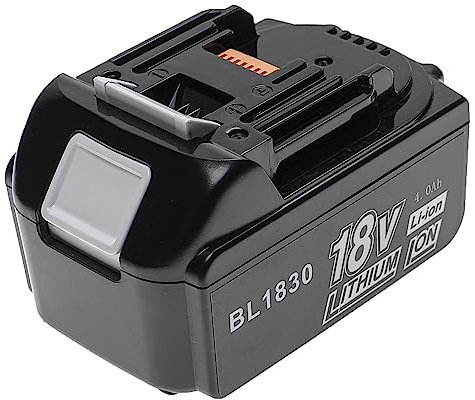 vhbw Akku kompatibel mit Makita DHP458, DHP458RF3J, DHP453RYLJ, DHP453Z, DHP458RMJ, DHP458RTJ Werkzeug (4000 mAh, Li-Ion, 18 V)