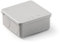 FAMATEL – Wasserdichte Abzweigdose IP55 | Druckdeckel | Ohne Kegel | 80x80x36 | Grau