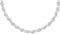 Tuscany Silver Women's Sterling Silver 4 mm Solid Diamond Cut Rope Chain Necklace of Length 41 cm/16 Inch