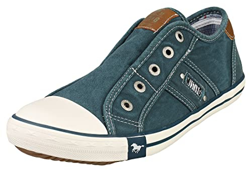 MUSTANG Baskets Mode Femme 1099-409, Pointure:41 EU, La Couleur:Bleu
