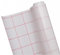 G4GADGET Clear Sticky Back Plastic Book Cover Film 50cm x 3 Meter – Self Adhesive Contact Paper – Transparent Vinyl Wrap with Grid for Book & Document Protection