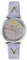 Versace V-Twist Damenuhr Hellrosa Leder Silber Gold Stahl 36mm VELS00219