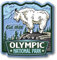 Classic Magnete Olympischer Nationalpark-Magnet, 6,6 x 7,1 cm, Sammlerstück, Souvenirs, hergestellt in den USA
