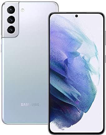 Samsung Galaxy S21+ 5G - Phantom Argent - 128Go - Smartphone Android débloqué - Version FR - Ecouteurs AKG inclus
