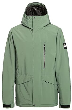 Quiksilver Mission Solid - Schneejacke für Männer Grün