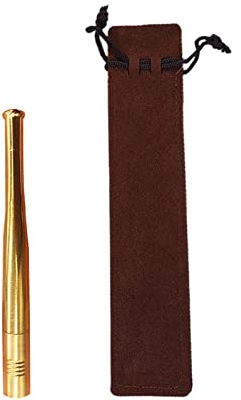 Filtres à Cigarettes Anti Goudron, Porte-Cigarette, Porte-Cigarette en Métal 10 cm, Porte-Filtre à Cigarette, Filtrez l'excès de Goudron, Portable Réutilisable, avec Sac de Protection, 1pc 3 tailles