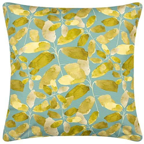 Wylder Tropics Lorena Polyester Filled Outdoor Cushion,Aqua,43 x 43cm