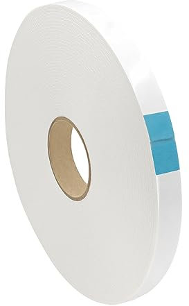 Kleberino Schaumklebeband doppelseitig | 2mm dick | Montageklebeband | Spiegelklebeband stark klebend (19 mm x 33 m)
