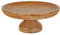 Mela Artisans Multipurpose Wooden Riser Stand – Handmade Mango Wood Pedestal for Cake, Cupcakes, Plants, Candles, Home Decor, Kitchen Countertop & Gifting -12x4