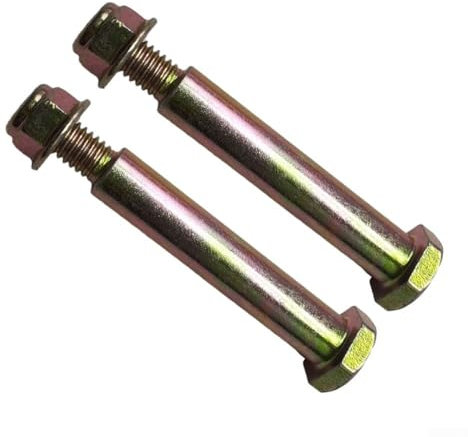 Universal Fit 2 Set Deck Wheel Bolts & Lock Nuts for Various Riding Mowers