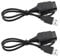 VGOL 2pcs USB Adapter Cable for Game Controller USB Converter Adapter Cable Compatible with Xbox Gen.1 Controller Black