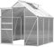 Serre de Jardin Aluminium et Polycarbonate 3,6 M²