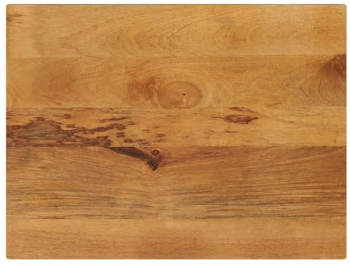 vidaXL Tablero de Mesa Rectangular Madera Maciza Mango 80x70x3,8 cm