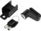 Hihaha Bicycle Lock with Key/Portable Ring Cable Anti-Theft Bike Lock for Mountain Bike Road Bike/Motorcycle Wheel Disk Lock Aluminum Alloy / 1 Pc Black
