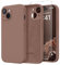 SuydanBox Magnetic for iPhone 15 Case, Compatible with MagSafe, [Screen Protector + Full Camera Protection], Silicone Shockproof Anti-Scratch Protective Phone Case for iPhone 15 6.1, Brown