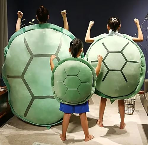 Generisch Multifunction Giant Wearable Turtle Shell Pillow, Wearable Turtle Pillow Adult 31.4'' Turtle Sleeping Pillow (120cm/47.2in)