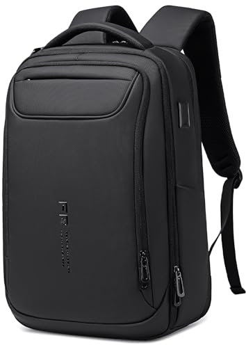 Fenree.geer Business Rucksack Herren (15,6 Zoll Laptop Rucksack, 1800D Wasserdicht, USB-Anschluss) – Anti-Diebstahl Office-Backpack, Erweiterbar 26L-36L für Reiserucksack, Handgepäck & Tagesrucksäcke