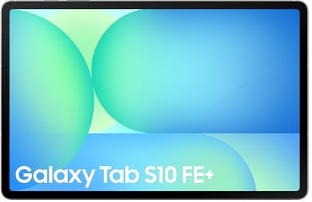 Samsung Galaxy S10 FE+ Android Tablet, Wifi, 128GB Storage, 8GB Memory, 13.1 Display, S Pen included, Long lasting Battery, Grey, 3 Year Samsung Extended Warranty (UK Version)