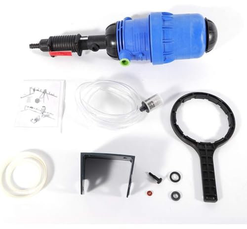 YiAndeli Réglable Injecteur D'engrais, 0.4%-4% Alimenté par l'eau Chimique Liquide Doser Distributeur 20-2500 L/H Pompe Doseuse Machine À Engrais Goutte À Goutte pour L'industrie Bétail