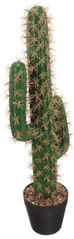 Planta Artificial de Cactus Maceta Decoración Tropical Simulada para Hogar y Oficina Bonsai de Suculentas Realistas para Adornos de Interior y Exterior