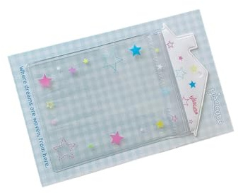 Miniature Stuffed Animal Organiser Water Resistant Clear PVC Storage Case for Doll Stuffed Toy Card Sleeve House Shape PVC Organiser