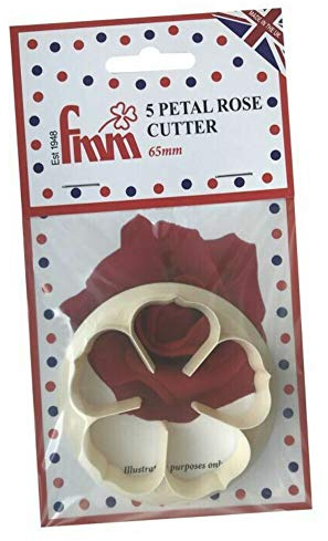 FMM Sugarcraft CUTROP65 5 Petal Rose, 65 mm