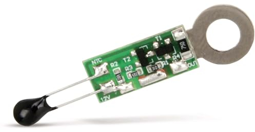 H-Tronic 118028 Temperaturregler 12 V/DC 20 - 50 °C, 1 Stück, verte