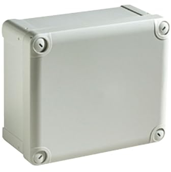 Schneider Electric Anschlussdose Abzweigdose NSYTBS342912 Gehäuse ABS IP66 Thalassa TBS industrielle ABS-Box mit opaker Abdeckung H10 Inn. 325 x 275 x 120mm, VPE 1