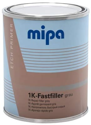 Mipa 1K-Fast-Filler, Reparaturfüller auf Aluminium und Zink Gebindegröße 1 Liter