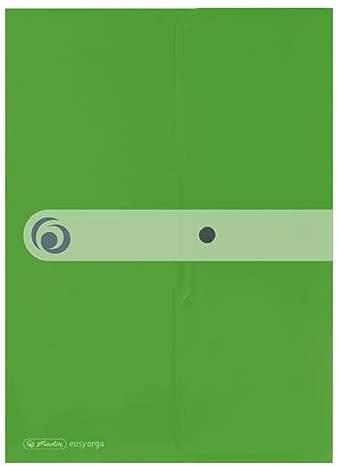 Herlitz 11227022 Dokutasche PP, A4, Apfel Opak