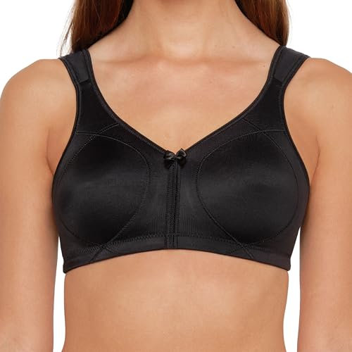 Susa Damen 9756 BH, Blickdicht, Schwarz (004), 85C