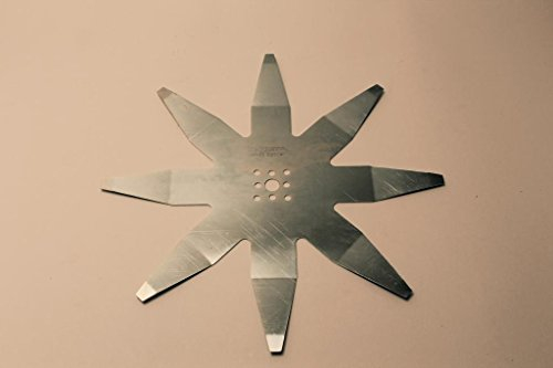 Zucchetti Messer Ambrogio Mähroboter 8-Stern 25cm L50/L75 gebogen