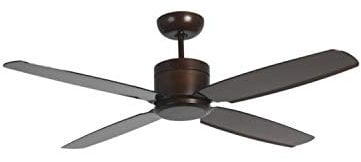 Pepeo Energiespar Deckenventilator Turno Bronze inklusive Fernbedienung, 132201304