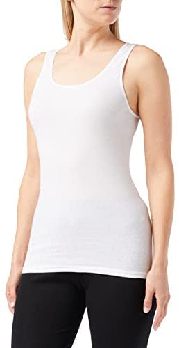 Triumph Katia Basics Shirt02 X, Canotta Donna, Bianco, 3