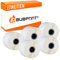 Bubprint 5x Etiketten kompatibel als Ersatz für Dymo 11354 S0722540 für Labelwriter 310 320 330 400 450 Duo Twin Turbo 57 x 32 mm weiß white