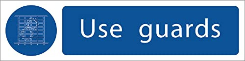 Draper 73102 ' Use Guards' Mandatory Sign