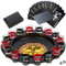 BETTERLINE Schnapsglas Roulette Trinkspielset mit Rad, 2 Kugeln und 16 Gläser von Better Line