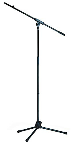 K & M Mic stand with boom arm