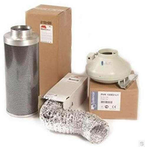 Rhino Fan and Carbon Filter Kit 125mm - 5inch