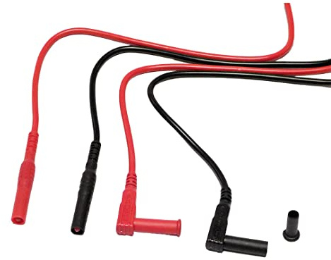 Chauvin Arnoux Messleitungssatz mit Stecker, Kit mit isolierten Messleitungen CAT III, CAT IV 15A