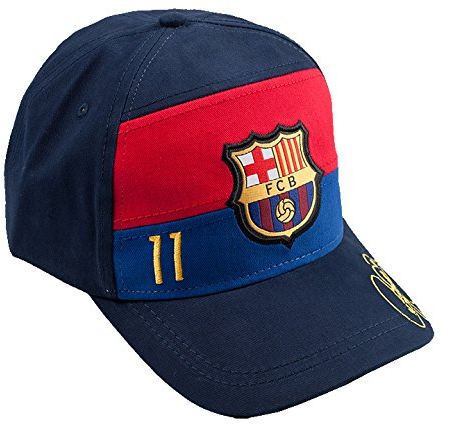 FC Barcelone Barça-Kappe – Neymar Jr – Offizielle Kollektion – Größe verstellbar für Erwachsene, marineblau, Einheitsgröße