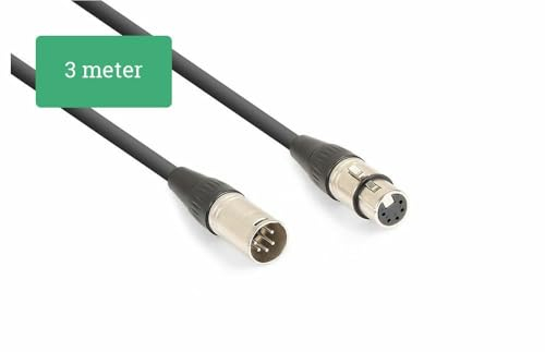 PD Connex DMX-Kabel XLR 5-polig (m/w) - 3 Meter
