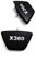 Adaptador convertidor de auriculares y micrófono para Microsoft Xbox 360 Xbox 360 y Xbox 360, color negro