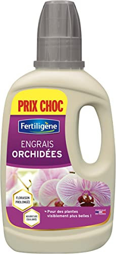 FERTILIGENE FEOR480P - Engrais Liquide Orchidées 480 ml - Des plantes visiblement plus belles en 7 jours - Apporte une nourriture équilibrée - Formule à base de minéraux - Pour 68 L de solution diluée